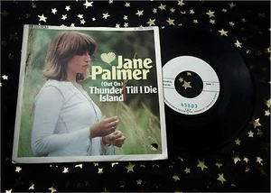 JANE PALMER - Thunder Island * WHITE LABEL PROMO 1979 * TOP SINGLE (M-:)) - Bild 1 von 1