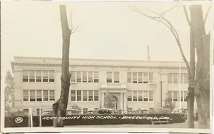Bakersfield California CA Kern County High School Vintage Postcard - Picture 1 of 4