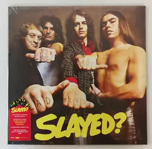 12 " LP Vinyl Slade Slayed? Limited Black & Yellow Splatter - WM128 - Picture 1 of 2