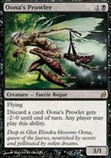 1x Oona's Prowler LP, English MTG Lorwyn