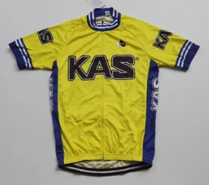 Equipo Retro Para Hombres KAS Ciclismo Camiseta Prendas para el torso Bicicleta Camiseta Ciclismo Bicicleta Camiseta - Imagen 1 de 4