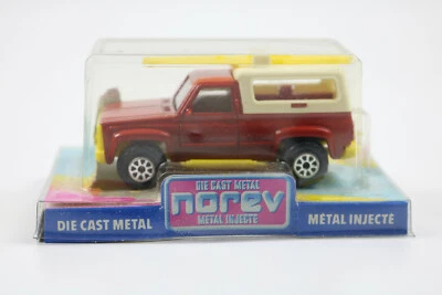 NOREV 4X4 PICK UP SURF BEACH JEEP MINI JET CAR DIE CAST METAL AUTO 1/64 VINTAGE - Immagine 1 di 4