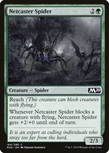 Netcaster Spider (184) Set Base 2020 M20 MTG Magic - Foto 1 di 1