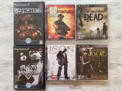 SONY PS2 3 Def Jam Fight for NY & Vendetta & 50 Cent & icon & The Walking Dead - Image 1 of 4