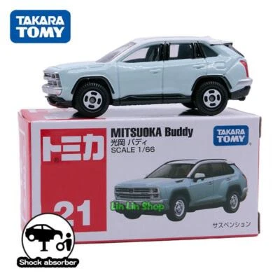 Tomica #21 1/66 Mitsuoka Buddy Takara Diecast Vehicle Car New Model Gift Tomy - Image 1 of 2