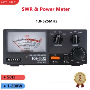 NISSEI RS-502 SWR & Power Meter SWR Watt Meter 1.8-525MHz HF VHF UHF For Radio # - Picture 1 of 4