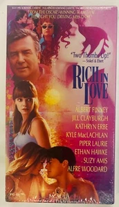 Rich In Love (VHS) RARE SCREENER Factory Sealed MINT VINTAGE ROMANCE NEW - Picture 1 of 2