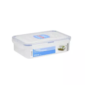 Lock & Lock Rectangle Airtight Food Storage Container 550ml HPL815 - Picture 1 of 5