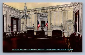 Postkarte Vintage Pennsylvania Erklärung Kammer Unabhängigkeit Hall Philadelphia - Bild 1 von 2
