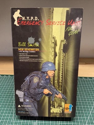 Dragon "Bill Smith" NYPD Emergency Service Unit Full Gear 12" Action Figure NEW - Image 1 of 4