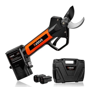 Kebtek Electric Pruning Shears Teflon Non-Adhesive Coated Blade 16.8V Cordl 113 - Picture 1 of 8