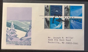 #3552-55 Winter Olympics, Park City, UT FDC on Artmaster cachet - Picture 1 of 1