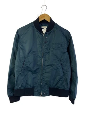 Mens Engineered Garments Engineered Garments Aviator Jacket Bomber M Nylon NVY - Image 1 of 4