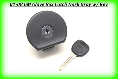 01-08 GM Guantera Pestillo Gris Oscuro OEM 10423106 con Llave - Grand Prix Aztek Foto 1 de 4