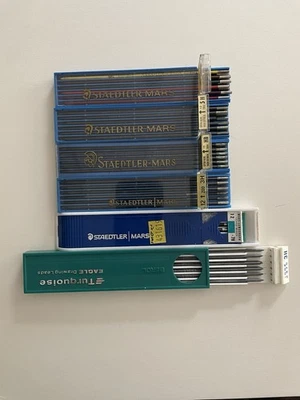 Drawing Leads , 6 Cases, One Full , Others 1-2 Missing - Image 1 of 4