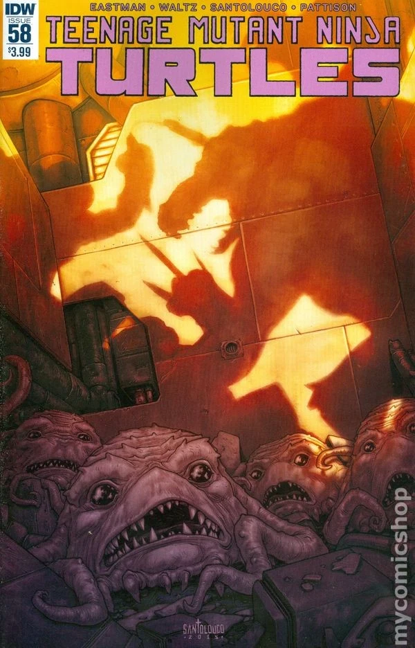 Teenage Mutant Ninja Turtles #58 Santolouco FN 2016 Stock Image - Image 1 of 1