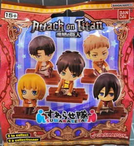 ATTACK ON TITAN Suwarasetai SERIE 1 Bandai Gashapon SIE WÄHLEN - Bild 1 von 14