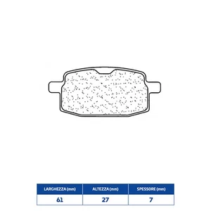 PASTIGLIE FRENO CL BRAKES 3029SC - Foto 1 di 5