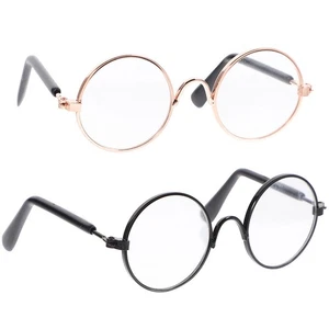 2 Stück Puppen Mini Brille Brillenimitat Requisiten Kompakt Puppe Kleine Brille - Bild 1 von 10