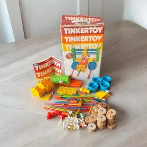 Vintage TINKERTOY BUILDING SET ~ #440 Tinker Toy - Picture 1 of 8