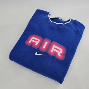 Nike Air Sportswear NSW Retro Sweatshirt Pullover Mens X-LARGE XL BLue NEW - Picture 1 of 11
