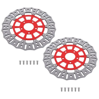 11.8in 2xFloating Front Brake Rotor for Harley-Davidson Softail 15-24 Dyna 06-17 - Image 1 of 4
