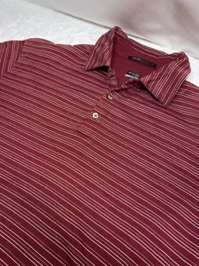 Vintage Nike Tiger Woods Men’s Golf Polo Red Size Large - Picture 1 of 6