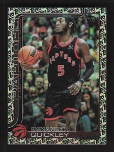 Immanuel Quickley 2025-26 Topps Logo Foil Pattern #32 - Bild 1 von 3