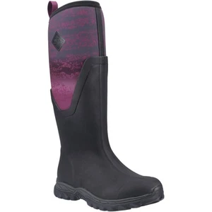 Muck Boots Arctic Sport II Tall Black Rubber/Neoprene Female Weather Wellingtons - Picture 1 of 7