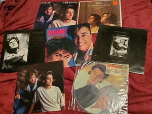 WHAM! 7 Vinyl Record 12" Single Lot. Picture Disc Make It Big, George Michael - Picture 1 of 1