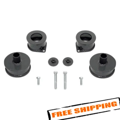 MaxTrac 839720 2.5"x2" Front & Rear Coil Spacer Lift Kit for 18 Jeep Wrangler JK Foto 1 de 4