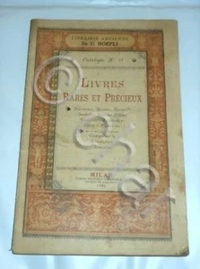 Bibliografia - Catalogo Hoepli - Livres Rares et Précieux - 1^ed. 1883 - Foto 1 di 1