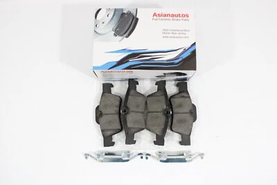 Pastillas de freno traseras de cerámica con herrajes Asianaautos para Mercedes Benz S430 04-06 Foto 1 de 3