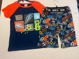 Boys Imagine 2 Piece Sleepwear Shorts & Short Sleeve Shirt Size M NWT - Picture 1 of 8