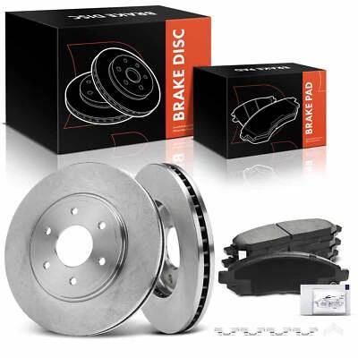 Rotores de freno de disco y pastillas de freno de cerámica para Nissan Frontier Suzuki Equator delantero Foto 1 de 4