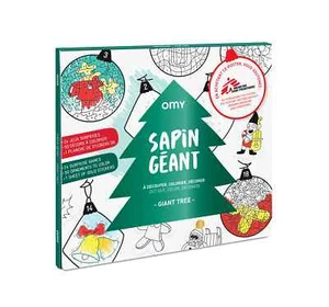 OMY Giant Christmas Tree Coloring Poster - Picture 1 of 5