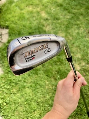 Founders Club The JUDGE OS Double Sole Right Handed 5 Iron Steel Shaft Regular - Image 1 of 4
