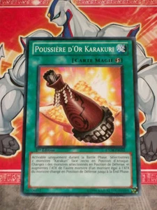 Carte Yu Gi Oh POUSSIERE D'OR KARAKURI STOR-FR053 x 3 - Picture 1 of 1