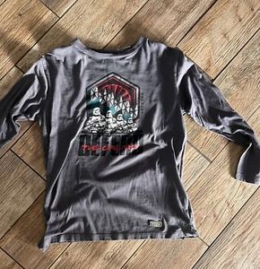 Star Wars Galaxy’s Edge- Defend The Galaxy Long Sleeve Shirt Kid Size XL - Picture 1 of 6