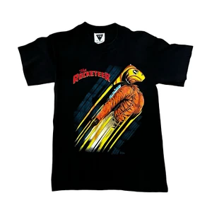 Vintage 1990’s The Rocketeer Disney Movie Promo Single Stitch Shirt - Size YL - Picture 1 of 6