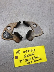 Gilson 16 Tractor 42” Deck Wheel Rod Mounts - Picture 1 of 4