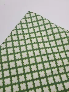 Heather Bailey Fabric Up Parasol Lattice Green Sew Quilt Cotton OOP ONE YARD - Picture 1 of 2