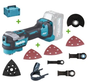 Makita Akku-Multifunktionswerkzeug TM001GZ03 40V Multitool + Zubehör + Koffer - Bild 1 von 3