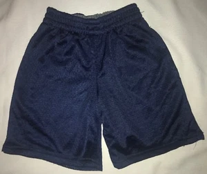 Children Unisex Navy Blue Mesh Basketball Shorts Size 4/5 - Picture 1 of 3