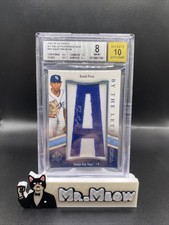 2009 Upper Deck SP Authentic By the Letter Rookie Sigs /14 David Price BGS 8