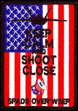 USAF 94th FIGHTER SQUADRON -COMBAT ARCHER 2017- Garden City, NY- ORIGINAL PATCH 