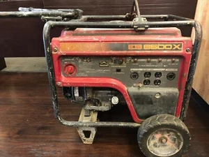 Honda EB6500X 6500 Watt 120/240v Portable Generator Heavy Duty - Picture 1 of 7