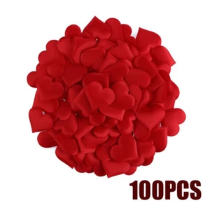 100pcs Sponge Heart Shaped Confetti Throwing Petals Wedding Gift Home Decor - Foto 1 di 12