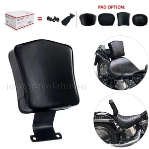 1993-2006 Harley Davidson Fatboy Softail Heritage Classic Rider Driver Backrest - Picture 1 of 18