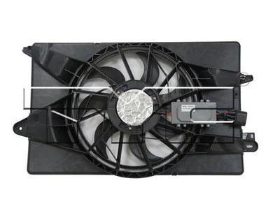 Conjunto de ventilador de doble rueda y estado TYC 623340 para modelos Chrysler 200 2015-2016 Foto 1 de 4